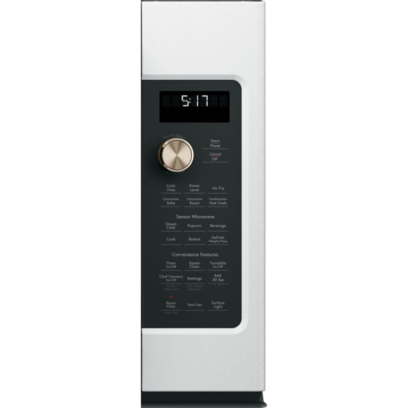 GE Café 1.7 Cu. Ft. Convection Over-the-Range Microwave Oven in Matte White - Image 2