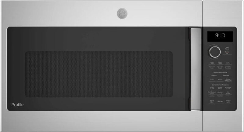 GE Profile 1.7 Cu. Ft. Convection Over-the-Range Microwave Oven