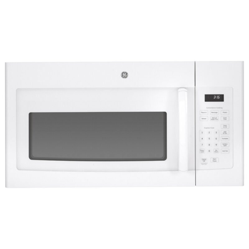 GE® 1.6 Cu. Ft. Over-the-Range Microwave Oven in White