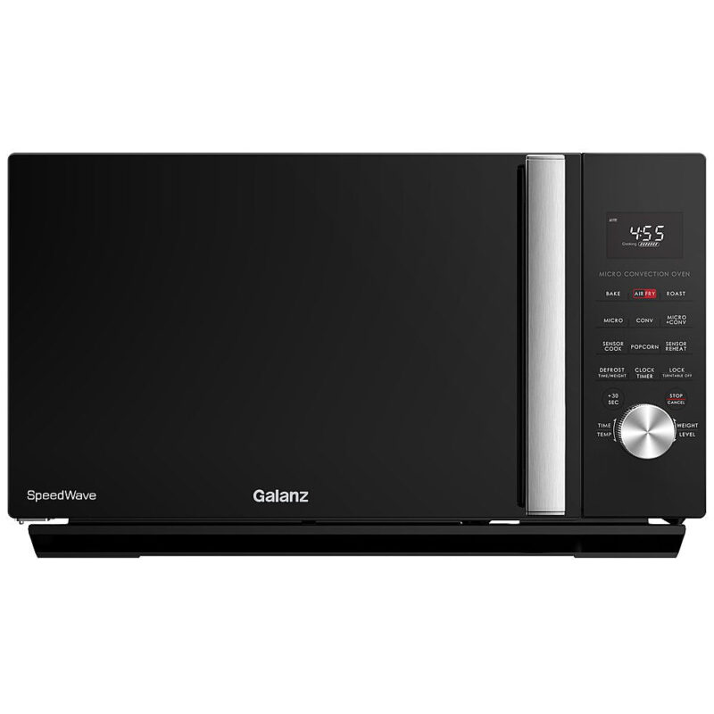 Galanz 1.6 CF 3-in-1 SpeedWave Microwave. Convection. Air Fry - Black