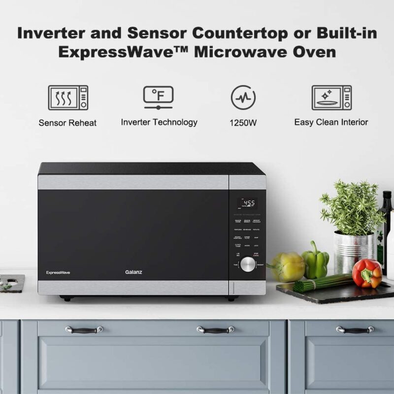 Galanz 2.2 Cu Ft ExpressWave Countertop Microwave - Image 2