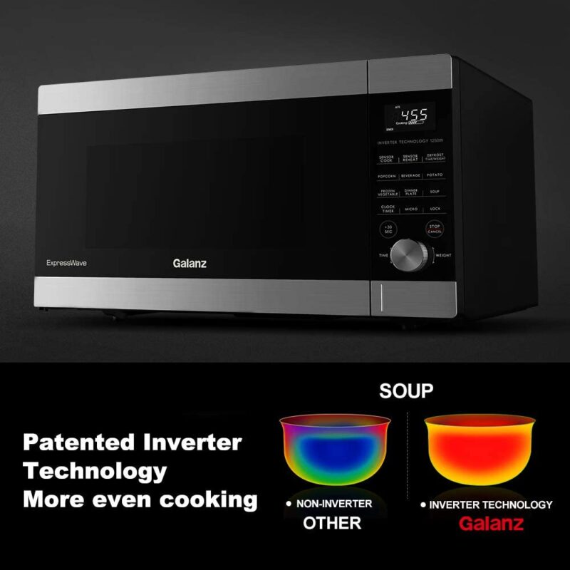 Galanz 2.2 Cu Ft ExpressWave Countertop Microwave - Image 5