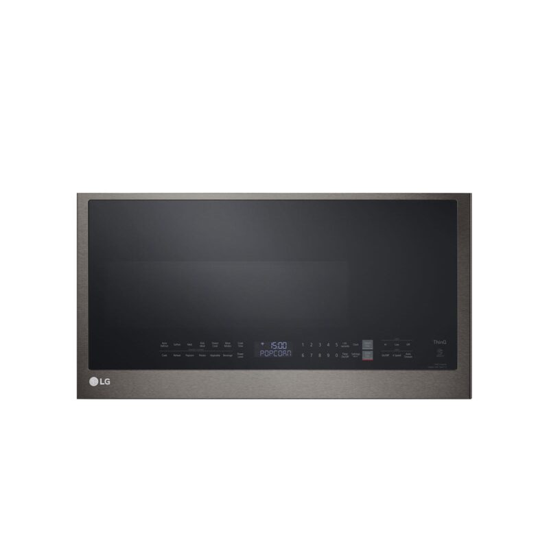 LG 2.0 cu. ft. Smart Over-the-Range Microwave - Black Stainless Steel