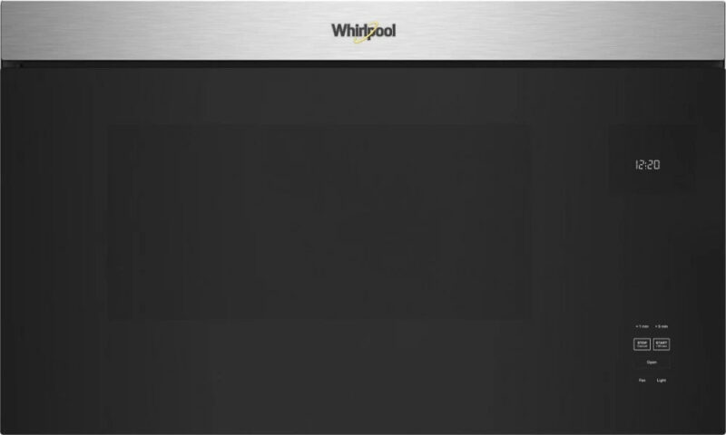 Whirlpool 1.1 Cu. Ft. Flush Mount Microwave with Turntable-Free Design