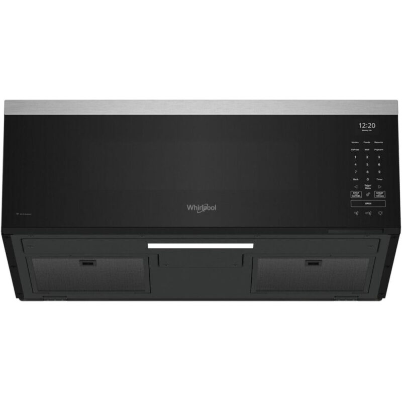 Whirlpool 1.1 cu. ft. Low Profile Microwave Hood Combination in Fingerprint Resistant Stainless Steel - Image 4