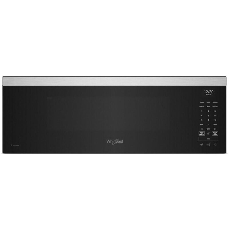 Whirlpool 1.1 cu. ft. Low Profile Microwave Hood Combination in Fingerprint Resistant Stainless Steel