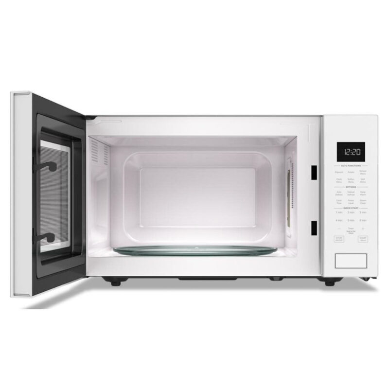 Whirlpool 1.6 Cu. Ft. Countertop Microwave in White - Image 2