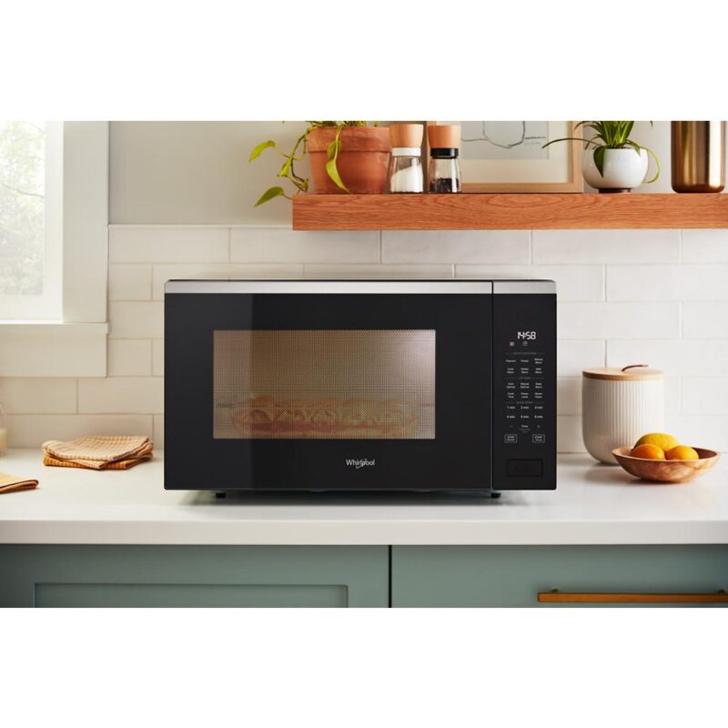 Whirlpool 1.6 cu. ft. Sensor Cooking Countertop Microwave - Fingerprint Resistant Stainless Steel