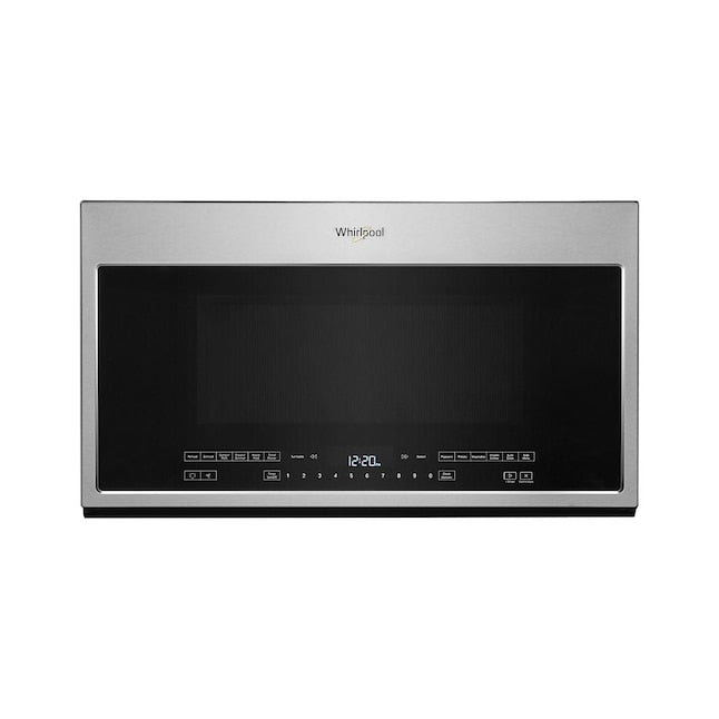 Whirlpool 2.1 Cu. Ft. Over-the-Range Microwave with Steam Cooking - Stainless Steel
