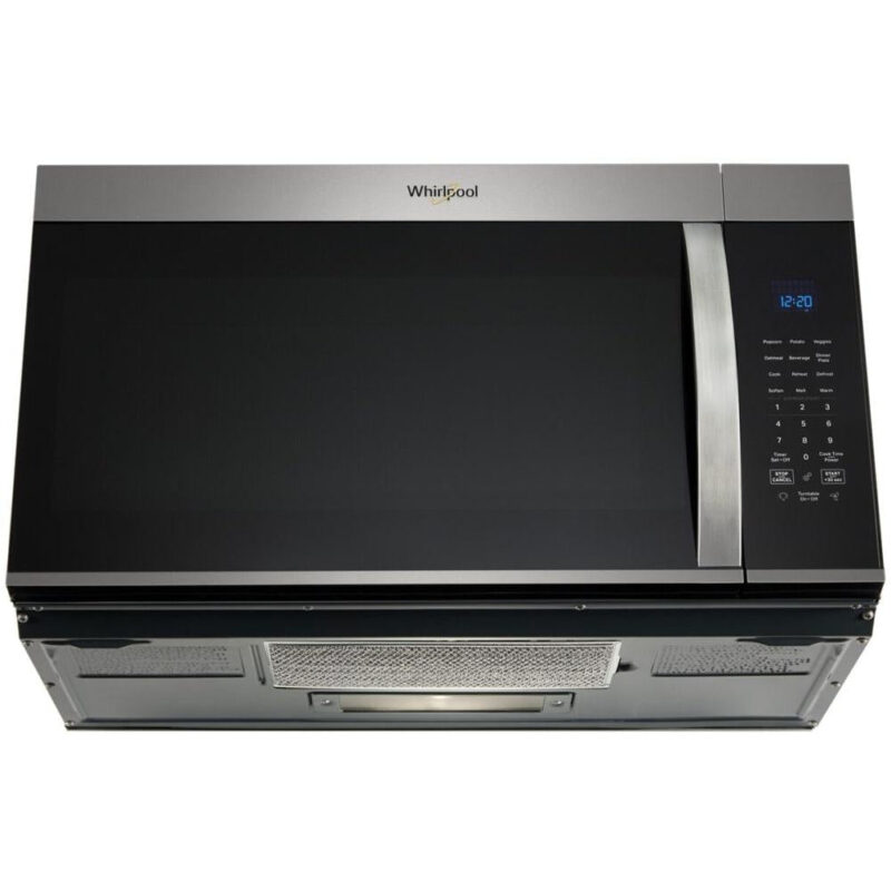 Whirlpool 30 in. 1.9 cu. ft. Over-the-Range Microwave in Stainless Steel with Sensor Cooking - Image 3
